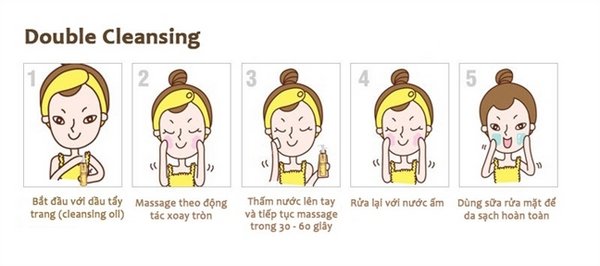 Hướng dẫn sử dụng nước tẩy trang cho da dầu đúng cách
