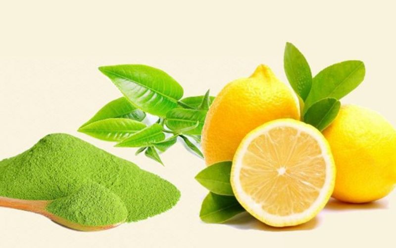Mặt nạ trà xanh và chanh – Lựa chọn hoàn hảo cho da dầu trong chăm sóc da tự nhiên.